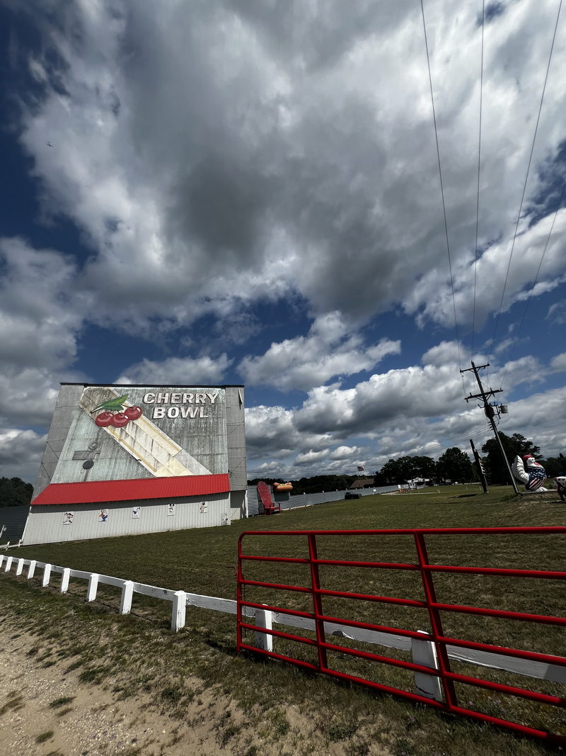 Cherry Bowl Drive-In Theatre - Aug 21 2024 (newer photo)